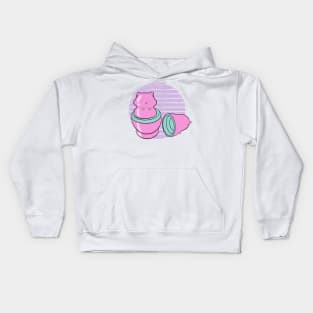 please smile on me Kids Hoodie